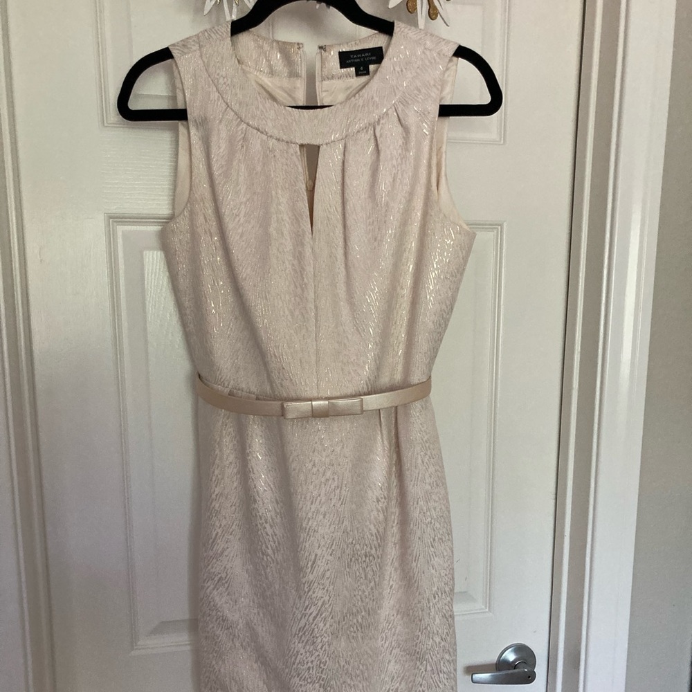 Wedding season! Flattering Rehearsal dinner dress; just above knee